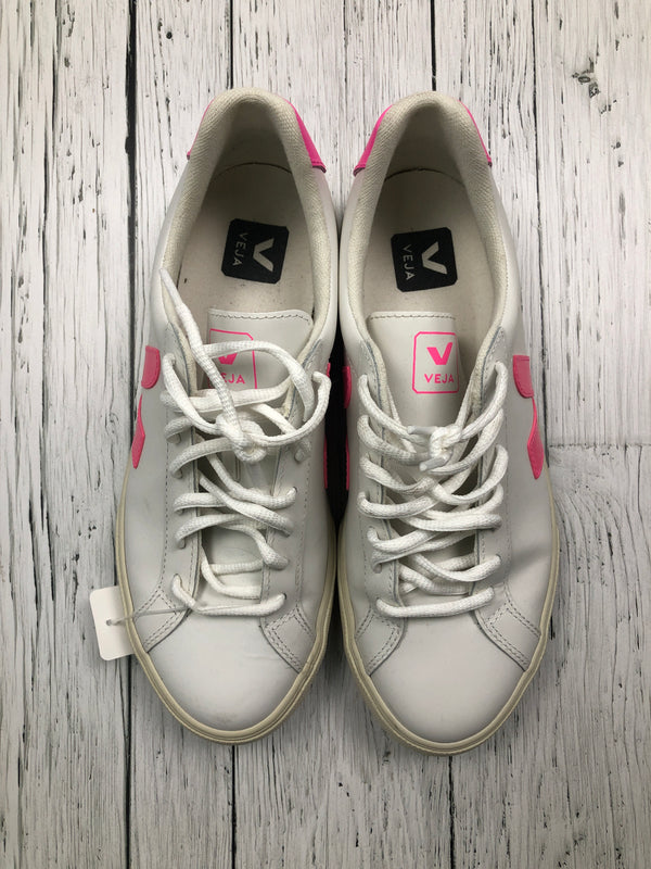 Veja pink white sneakers - Hers 8