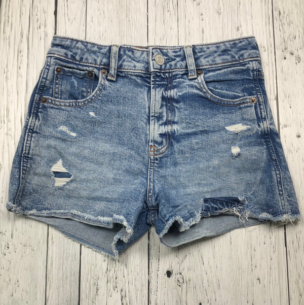 Gap distressed blue jean shorts - Girls 12