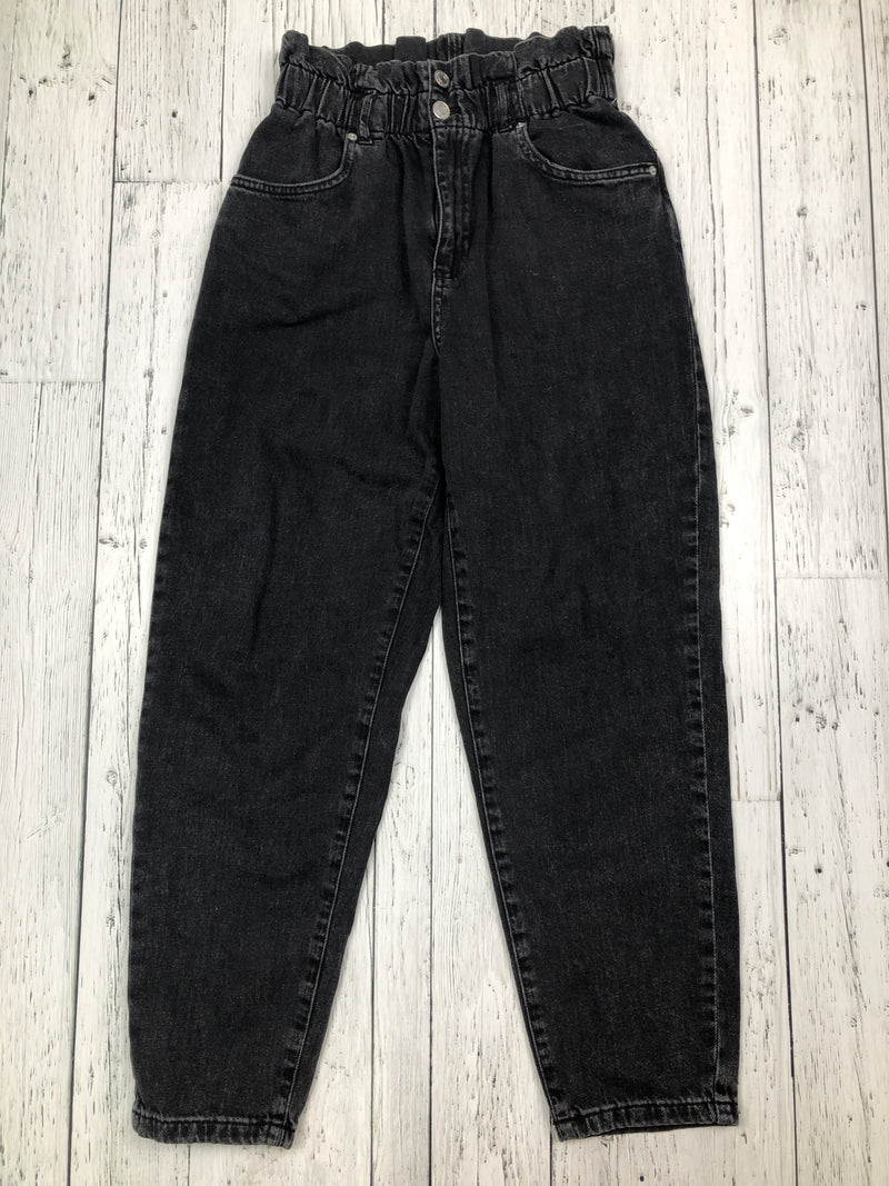 Garage black mom jeans - Hers S/27