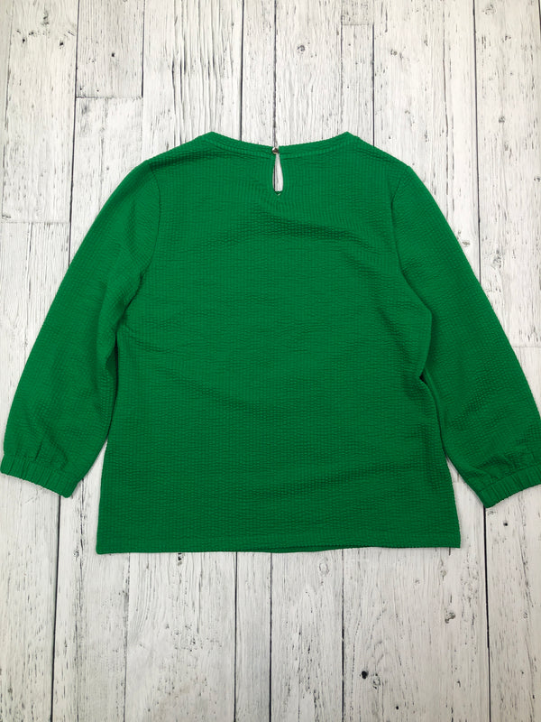 Talbots green shirt - Hers S