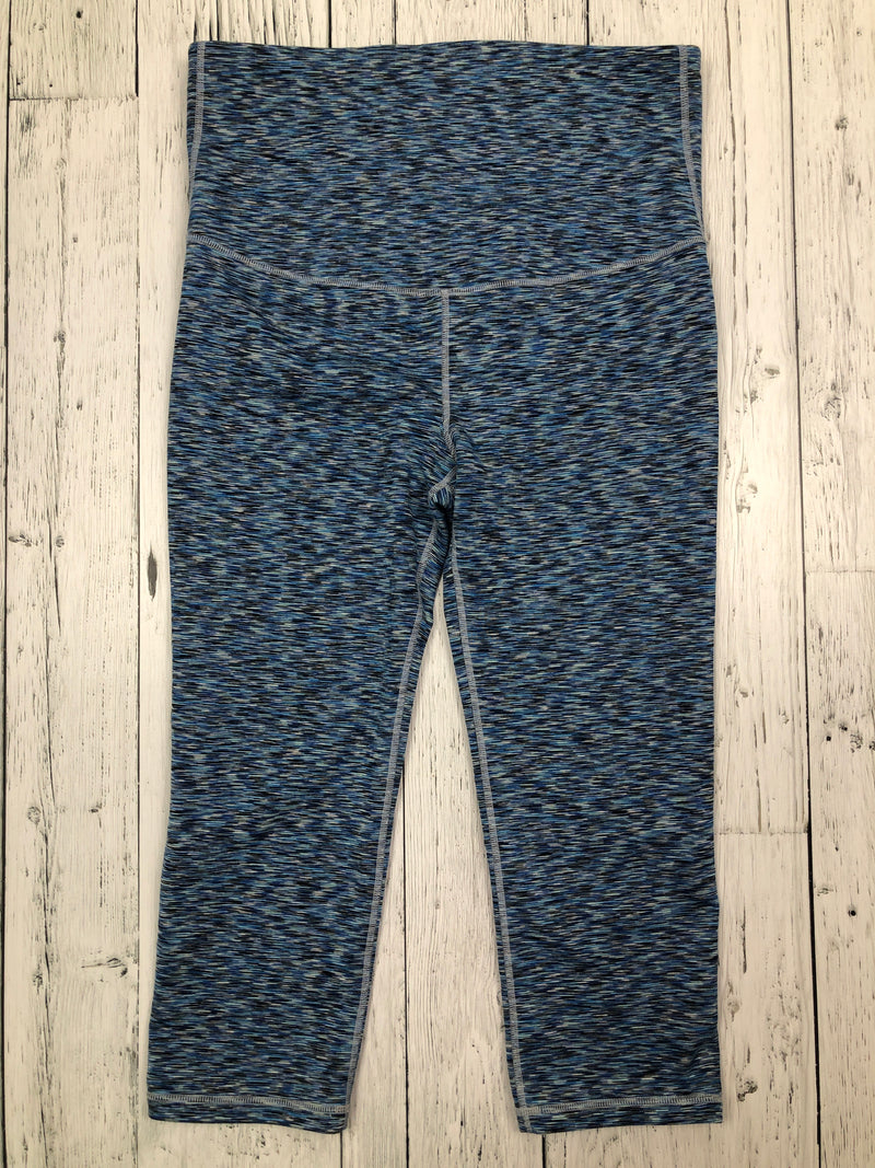 Gap Fit maternity blue patterned capris - Ladies M