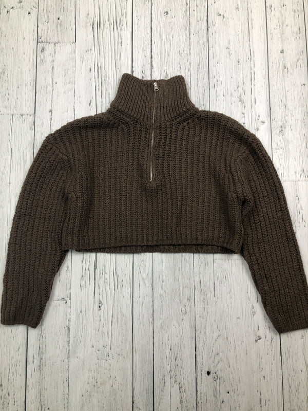 Garage brown knitted sweater - Hers S