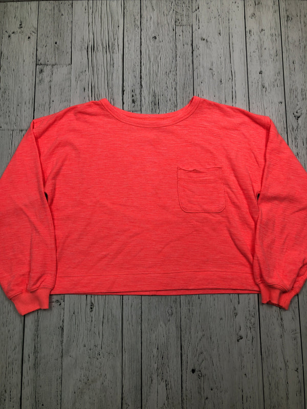 Aerie pink long sleeve shirt - Hers S