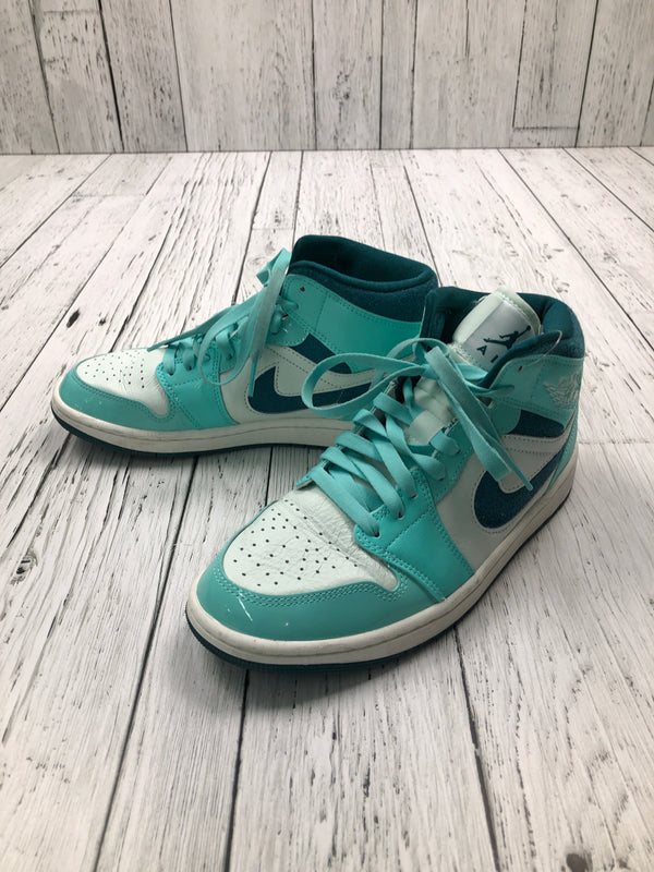 Air Jordan teal white sneakers - Hers 8