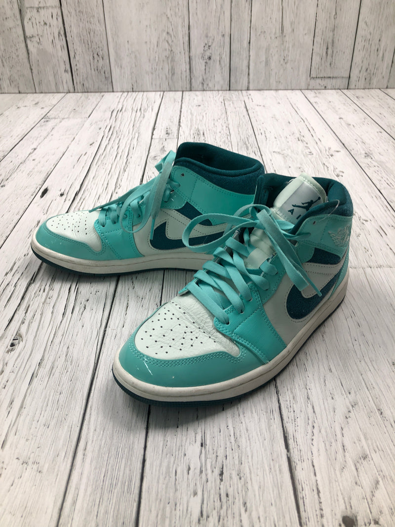 Air Jordan teal white sneakers - Hers 8