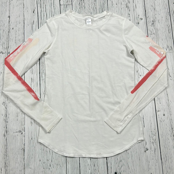 ivivva white long sleeve shirt - Girls 12