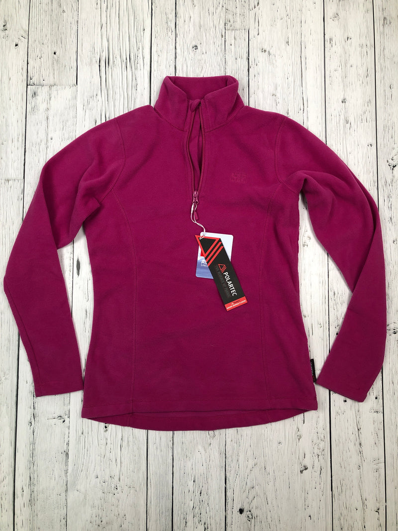 HELLY Hansen pink quarter zip sweater - Hers M