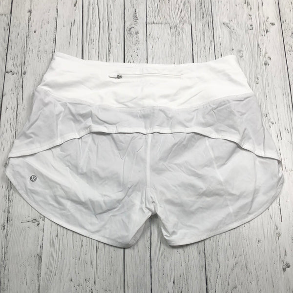 lululemon white shorts - Hers M/10
