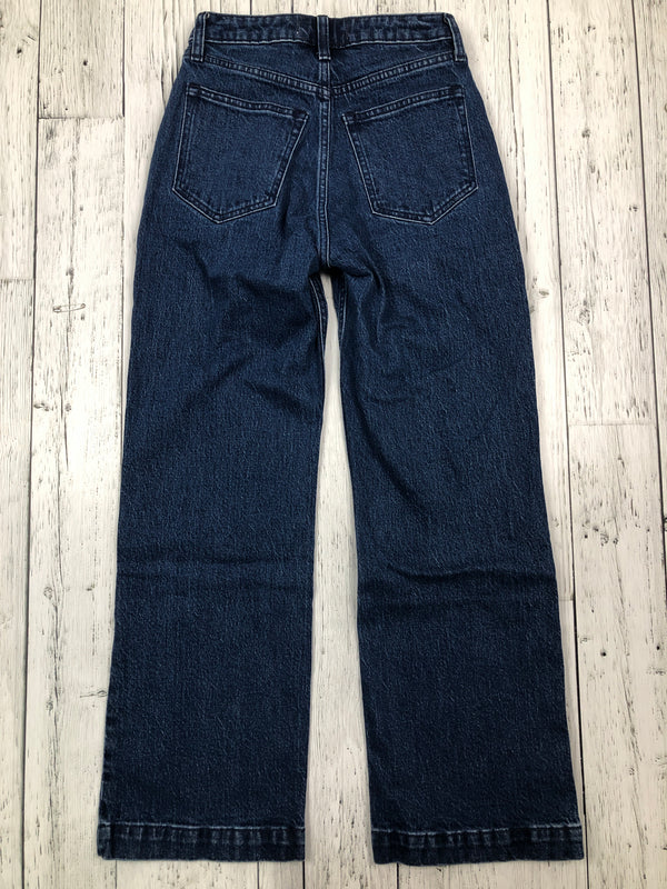 Abercrombie&Fitch 90s relaxed high rise blue jeans - Hers XXS