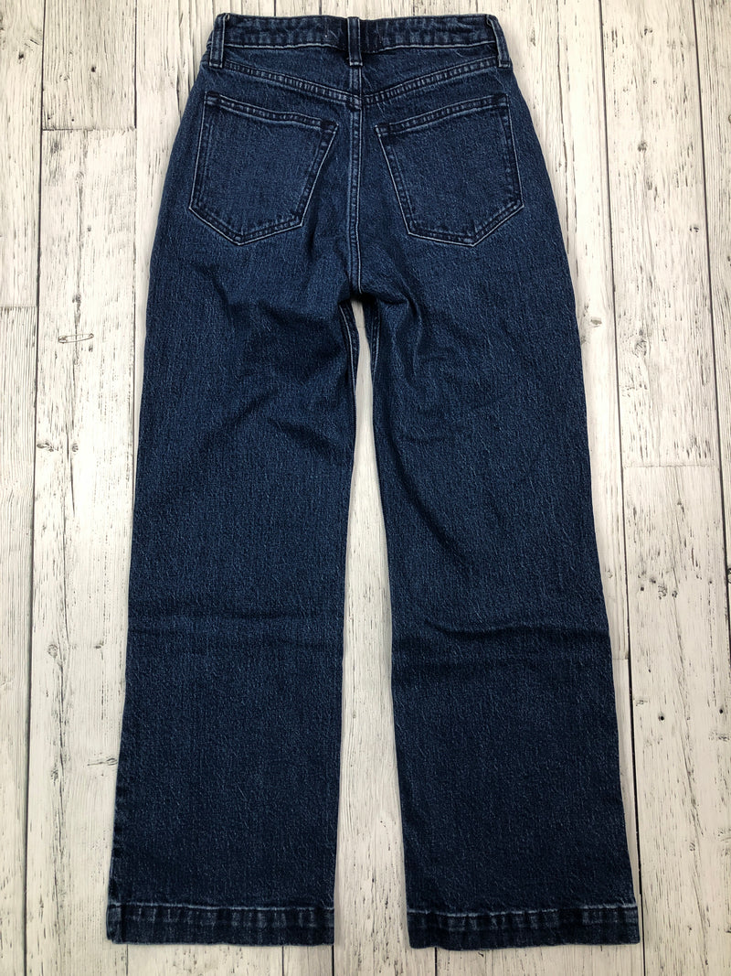 Abercrombie&Fitch 90s relaxed high rise blue jeans - Hers XXS