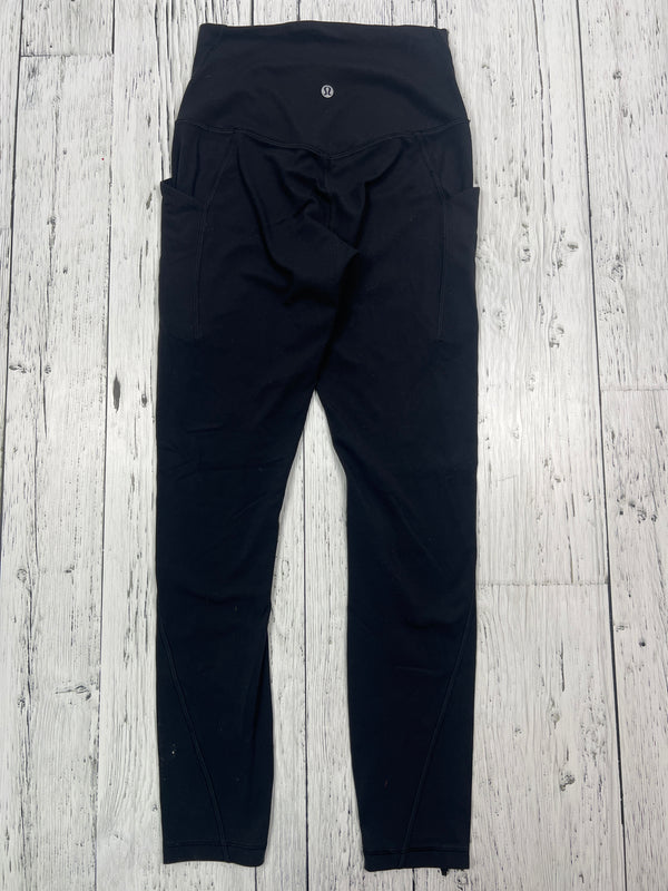lululemon black leggings - Hers S/4