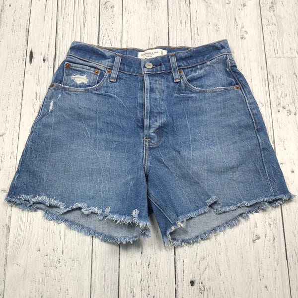 Abercrombie&Fitch blue denim shorts - Hers XS/24