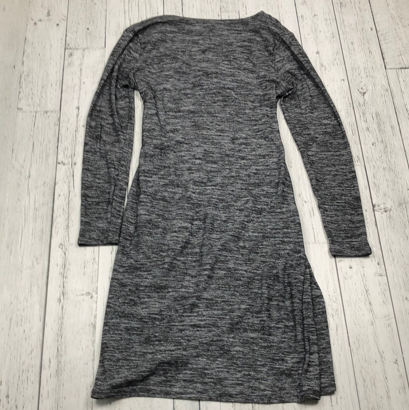 Thyme Maternity Black Heathered Long Sleeve Dress - Ladies XL