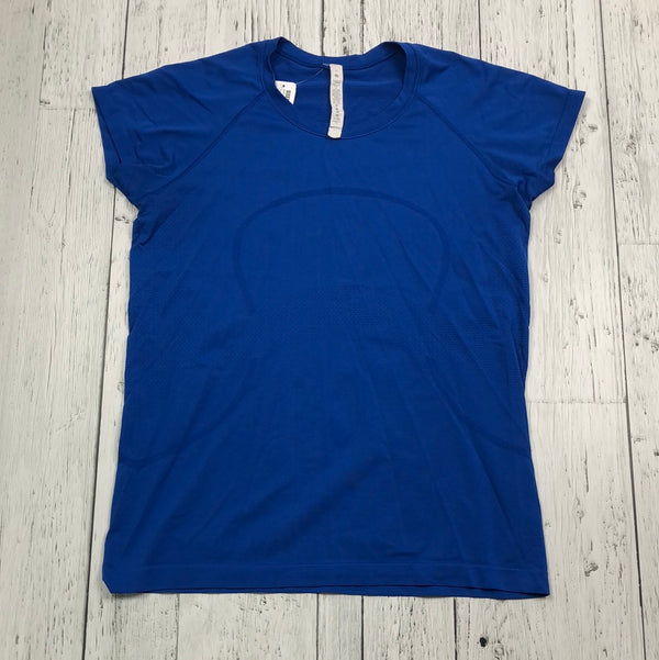 lululemon blue t-shirt - Hers L/12