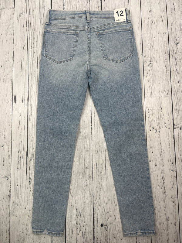 Gap blue jegging ankle high rise jeans - Girls 12