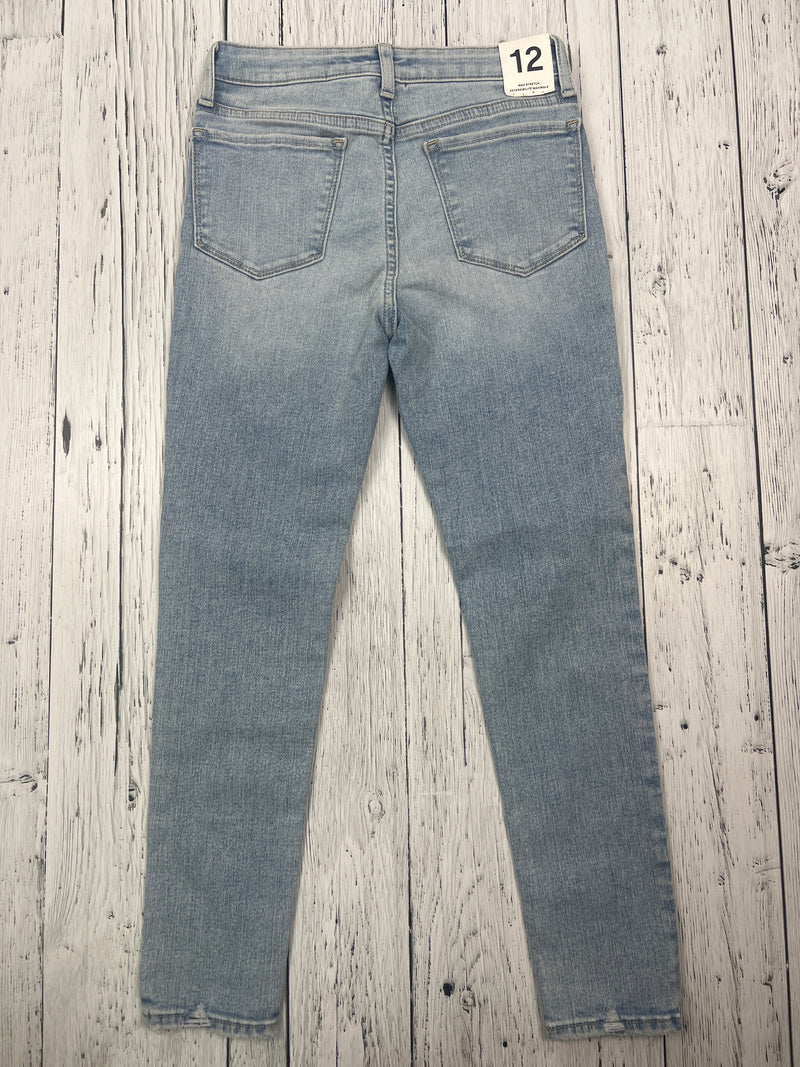 Gap blue jegging ankle high rise jeans - Girls 12