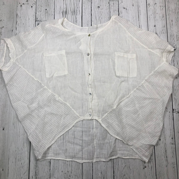 Sabina Bach white shirt - Hers OS