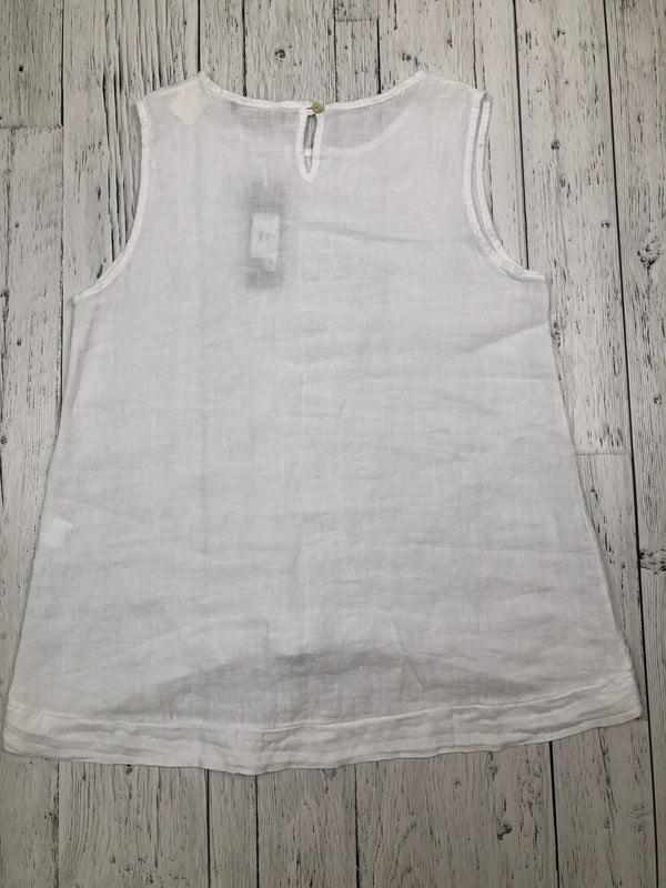 Pistache white tank top - Hers M