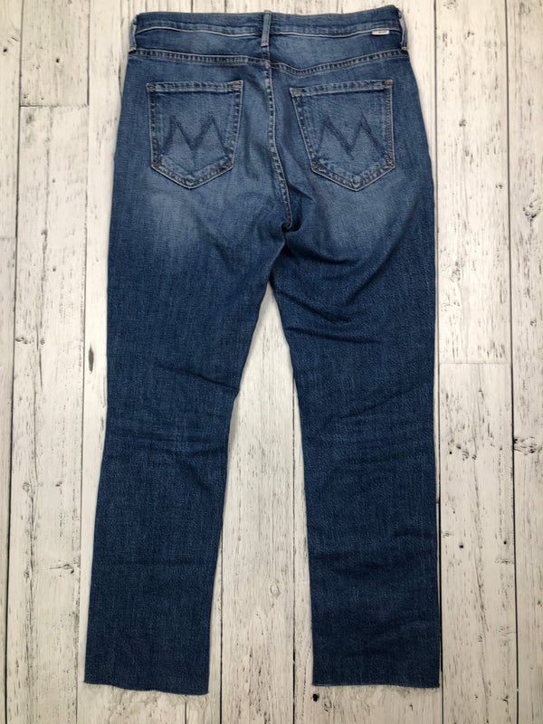 Mother blue mid rise jeans - Hers M/29