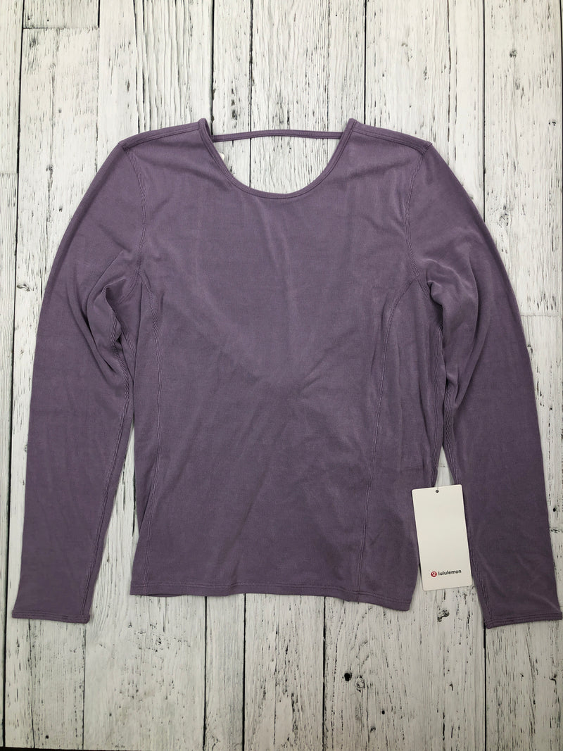 lululemon purple long sleeve shirt - Hers M/10