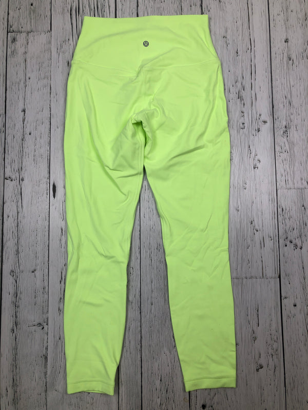 lululemon yellow leggings - Hers S/6