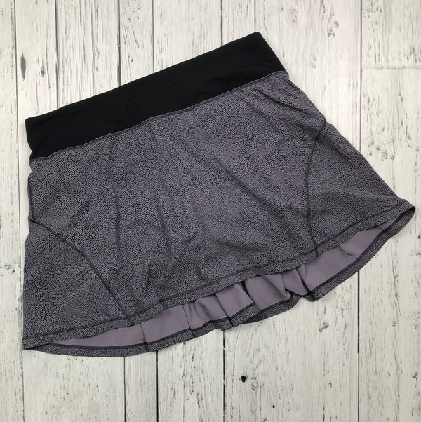 lululemon purple black patterned skirt - Hers S/6