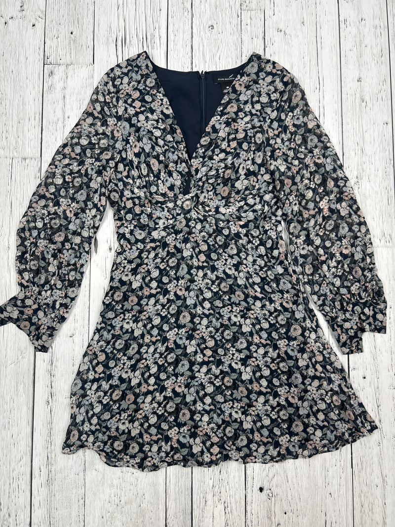 Club Monaco blue floral dress - Hers XXS/00
