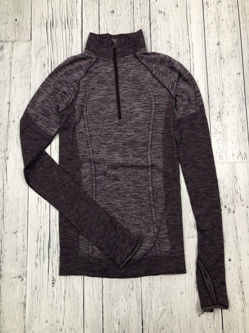 lululemon purple quarter zip sweater - Hers 6