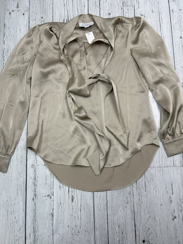 Mare x Anthropology gold blouse - Hers S