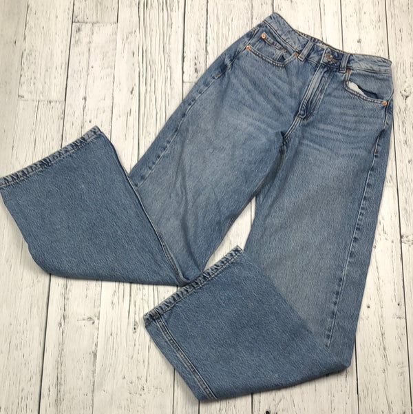 Garage wide legged blue jeans - Hers XXS/23