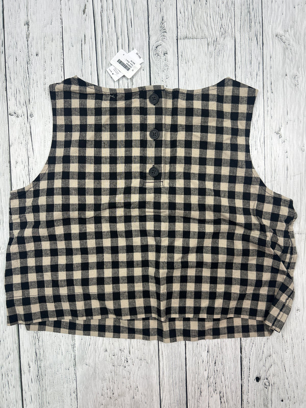 Gap plaid crop tank top - Hers L
