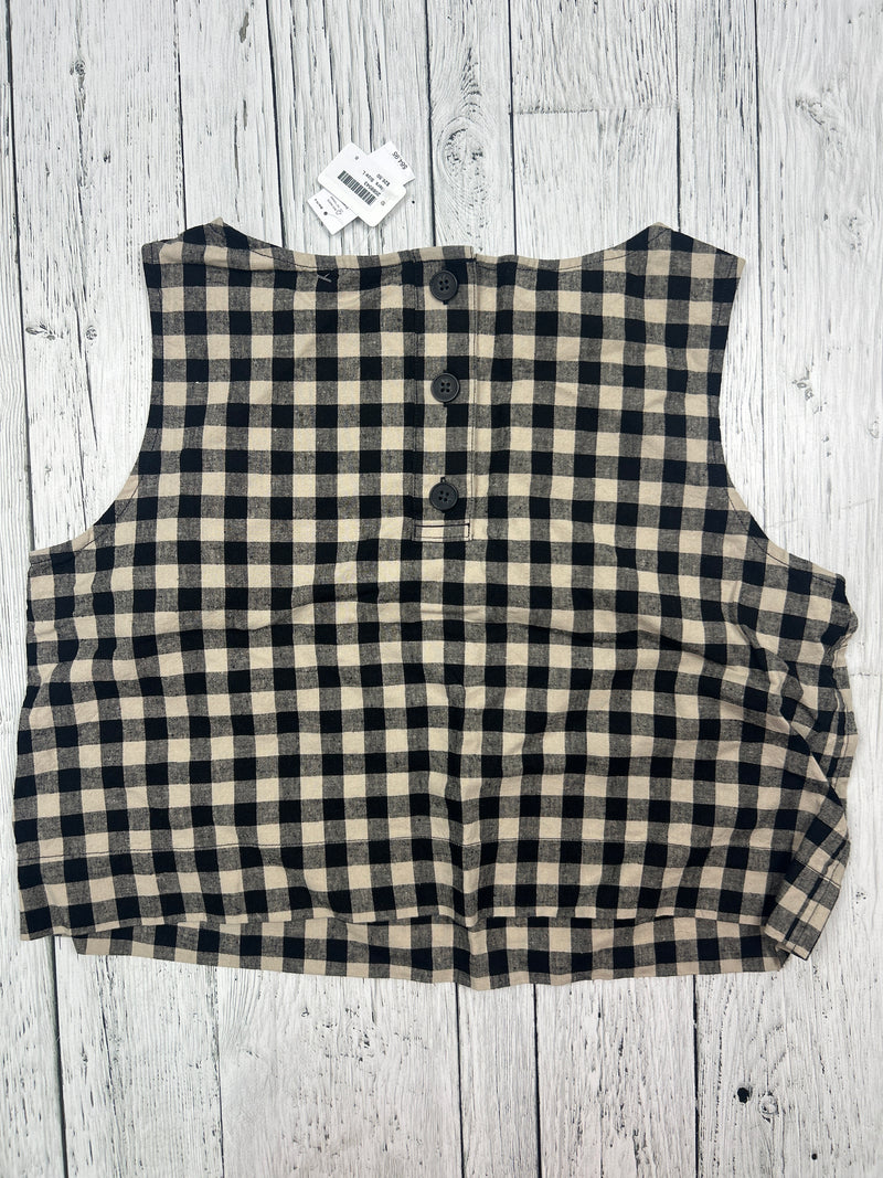 Gap plaid crop tank top - Hers L
