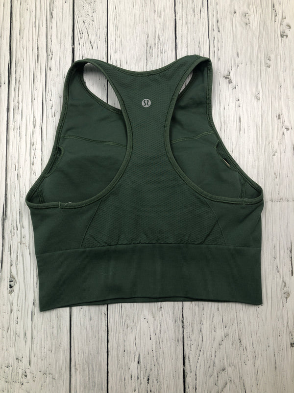 lululemon green sports bra - Hers S/6