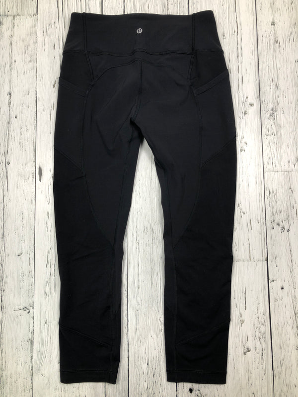 lululemon black capris - Hers M/8