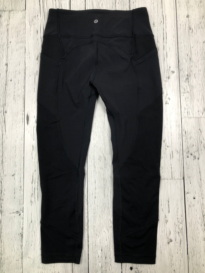 lululemon black capris - Hers M/8