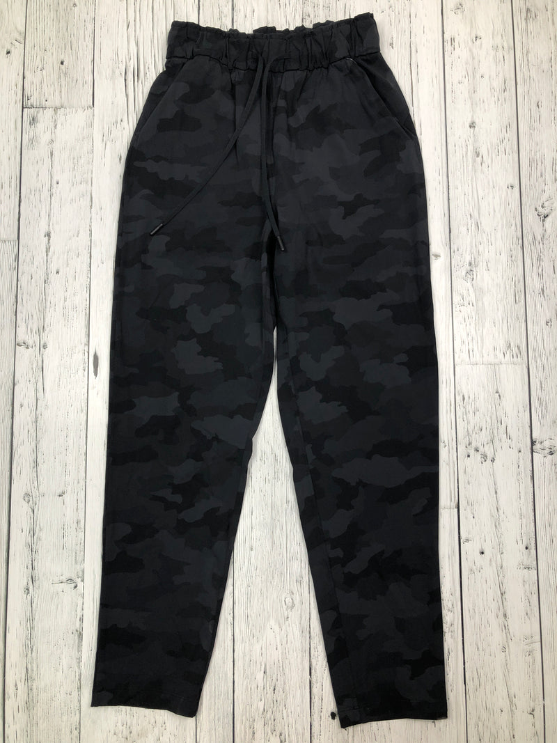 lululemon black camo yoga pants - Hers S/4