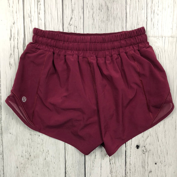 lululemon burgundy shorts - Hers S/2