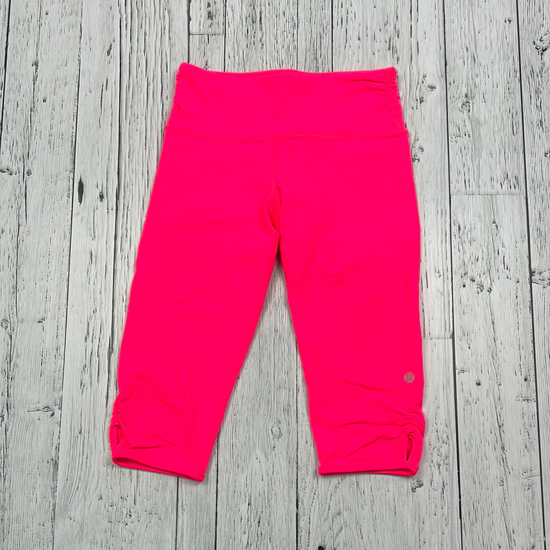 lululemon pink capris - Hers S/4