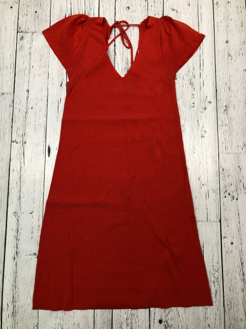 MNG orange dress - Hers S