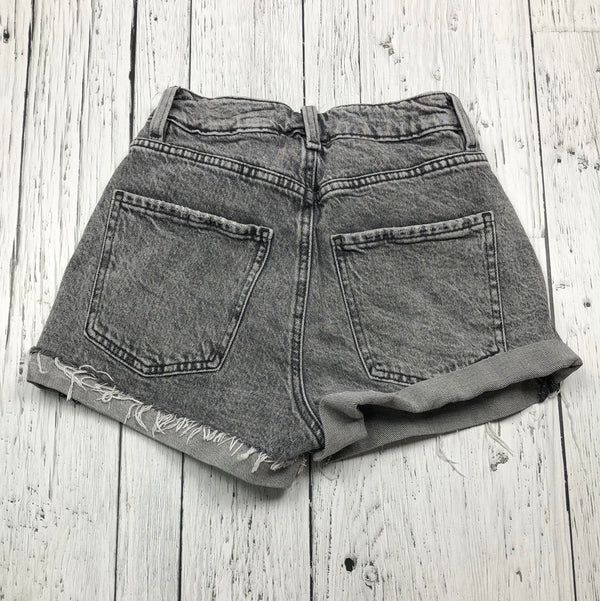 Garage denim grey shorts - Hers XS/23