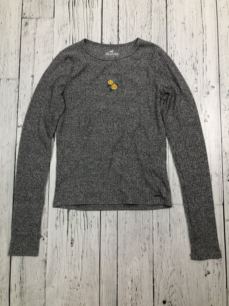 Hollister grey long sleeve shirt - Hers S