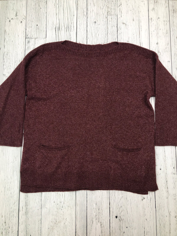 Abercrombie&Fitch burgundy sweater - Hers XL