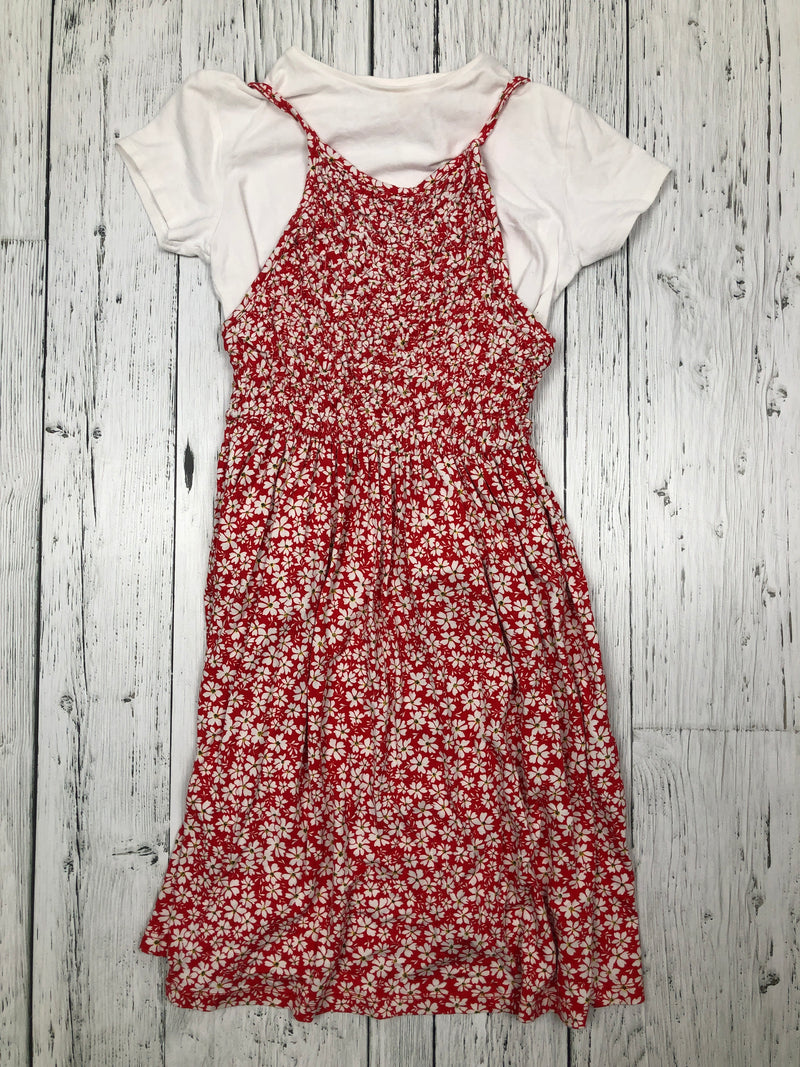 Zara white red floral dress Zara white red floral dress