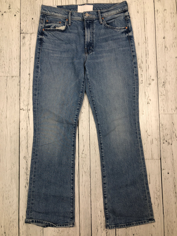 Mother Superior blue insider flood jeans - Hers M/29