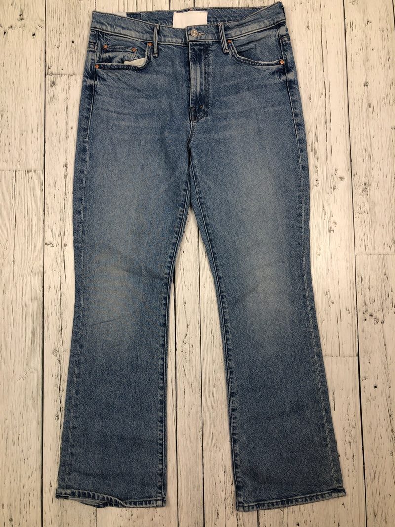 Mother Superior blue insider flood jeans - Hers M/29