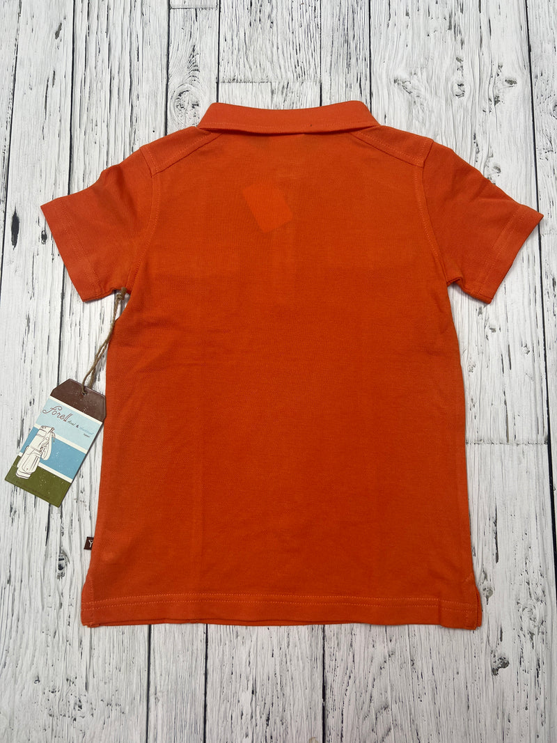 Fore!! orange collared shirt - Boys 5