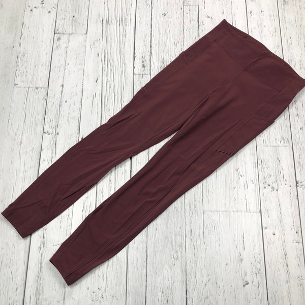 lululemon burgundy leggings - Hers S/6