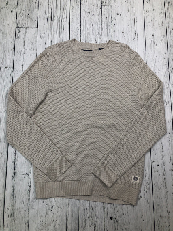 Jack & Jones Beige Knit Crewneck - His L