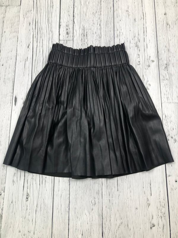 For all 7 mankind black pleather skirt - Hers XS