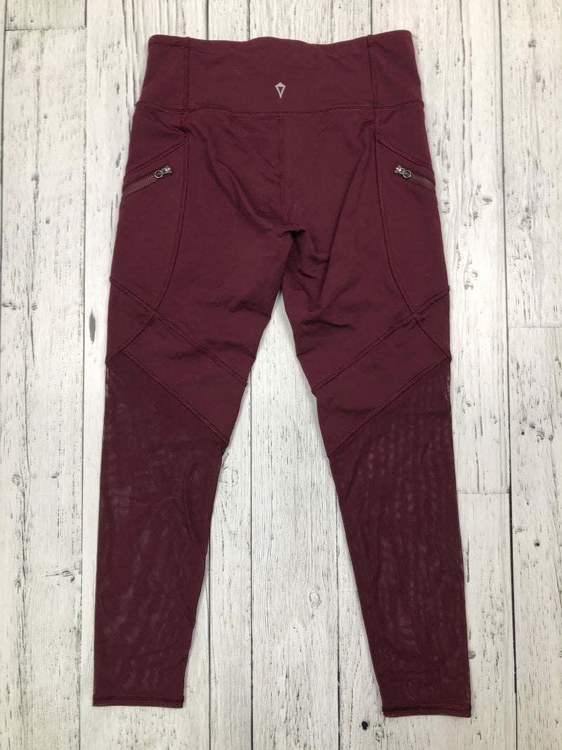 ivivva burgundy leggings - Girls 14